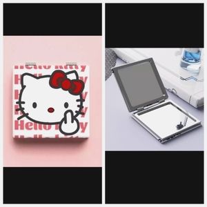 Hello Kitty PU Compact Mirror